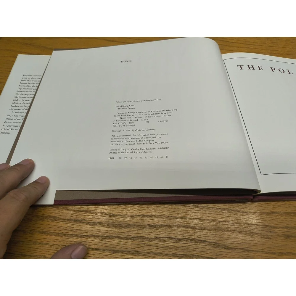 The Polar Express By Chris‎ Van Allsburg 1985